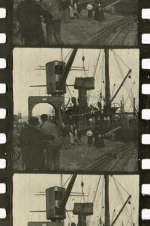 Disembarking from a steam boat 1897 official movie poster