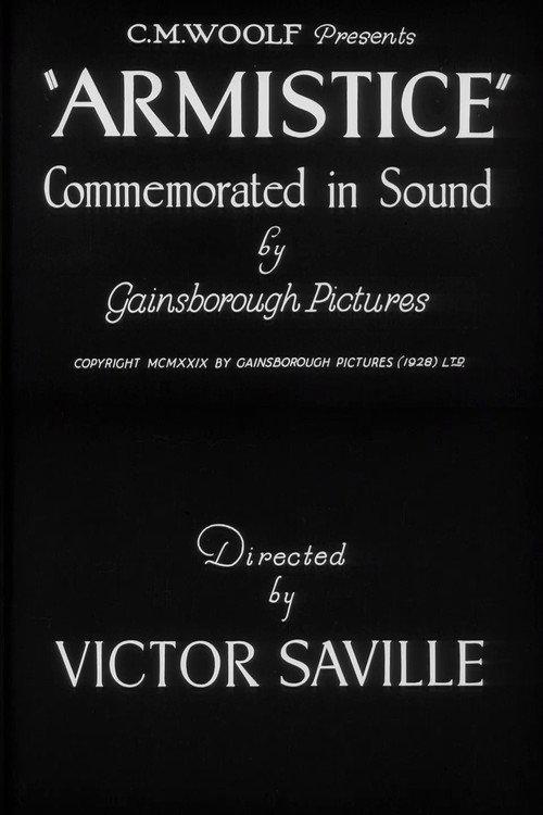 Armistice 1929 official movie poster