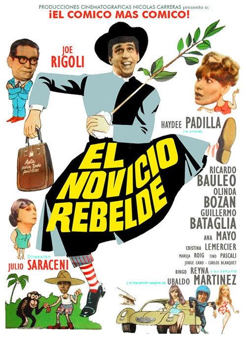 El novicio rebelde 1968 official movie poster