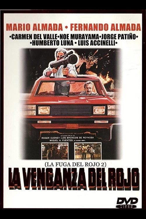 La venganza del rojo 1986 official movie poster