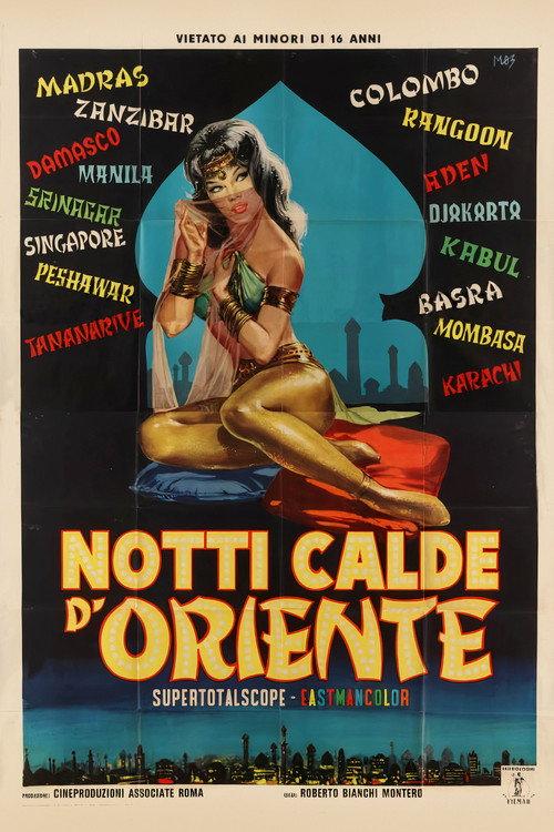 Notti calde d'Oriente 1962 official movie poster