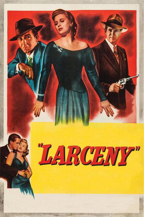 Larceny 1948 official movie poster