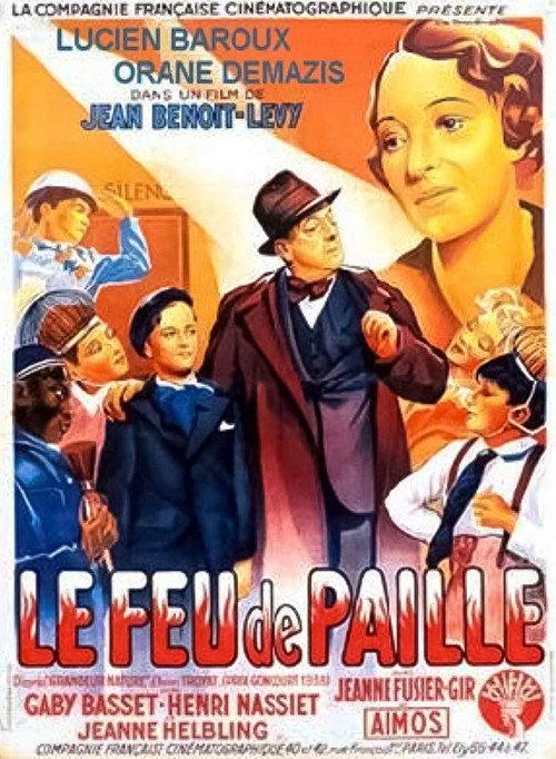 Fire in the Straw 1939 official movie poster