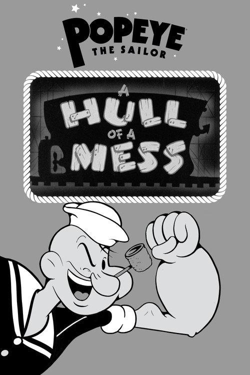 A Hull of a Mess 1942 official movie poster
