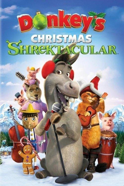 Donkey's Christmas Shrektacular 2010 official movie poster