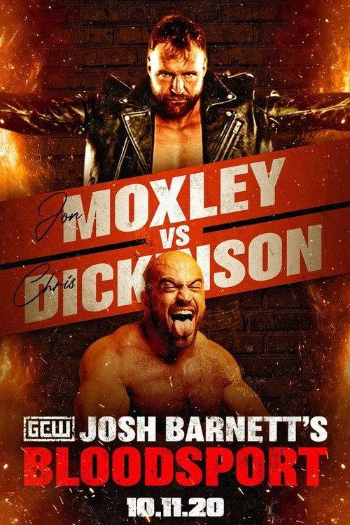 GCW Josh Barnett's Bloodsport 3 2020 official movie poster