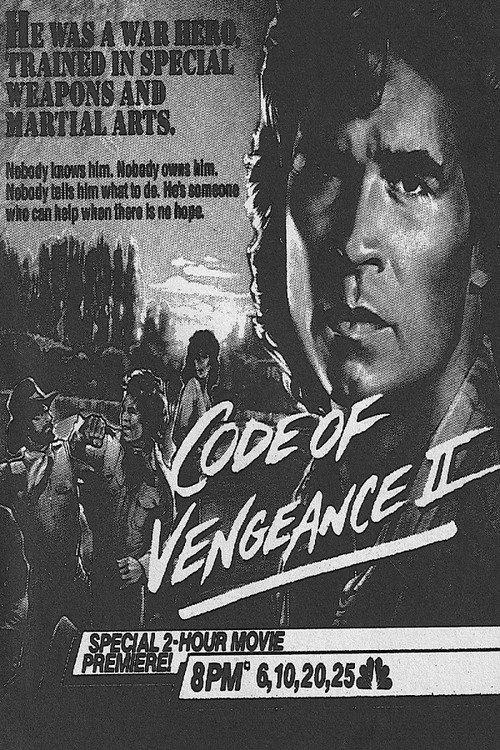 Dalton: Code of Vengeance II 1986 official movie poster