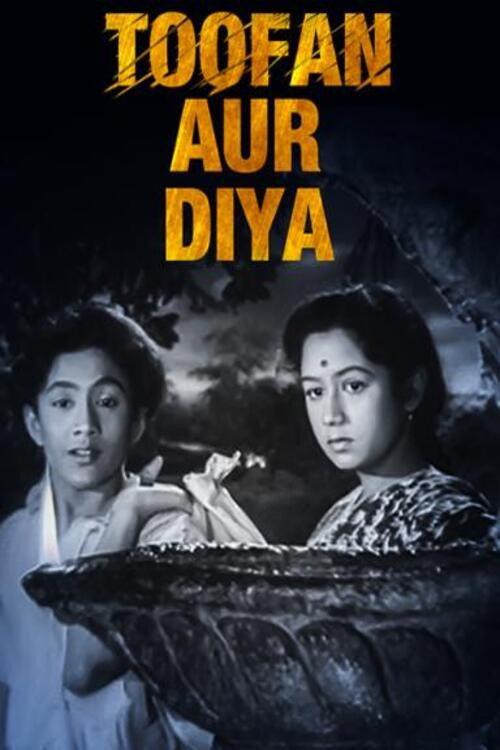 Toofan Aur Diya 1956 official movie poster