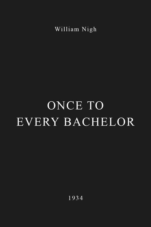 Once to Every Bachelor 1934 official movie poster