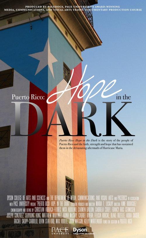 Puerto Rico: Hope in the Dark 2018 official movie poster
