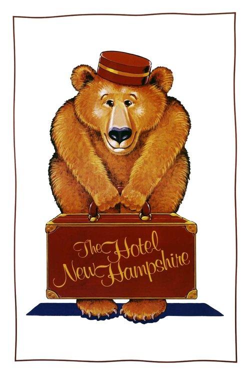 The Hotel New Hampshire 1984 official movie poster