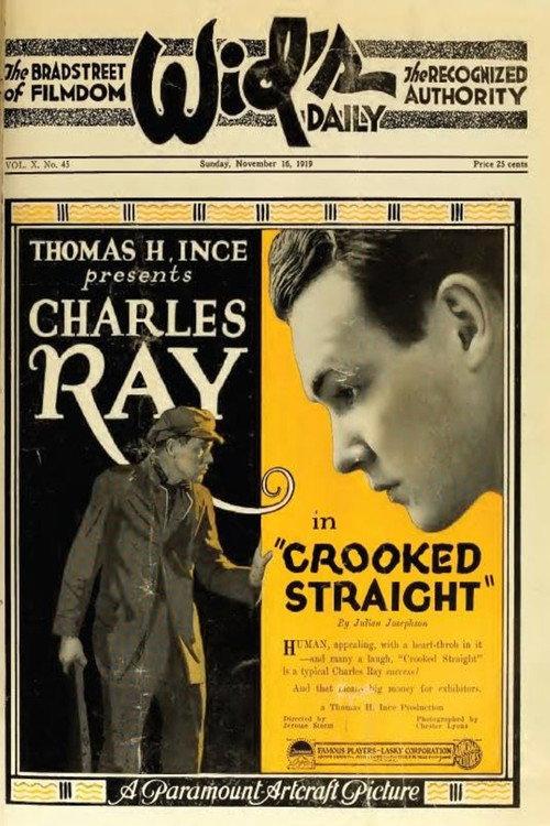 Crooked Straight 1919 official movie poster