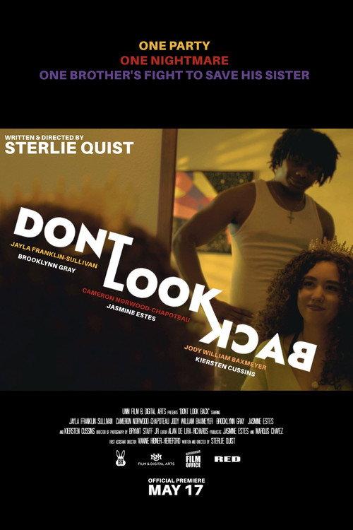 Don't Look Back 2025 official movie poster