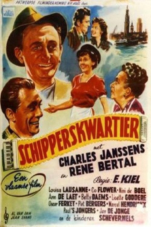The Bargee District 1953 official movie poster