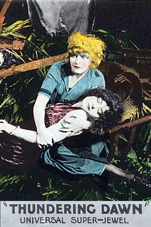 Thundering Dawn 1923 official movie poster