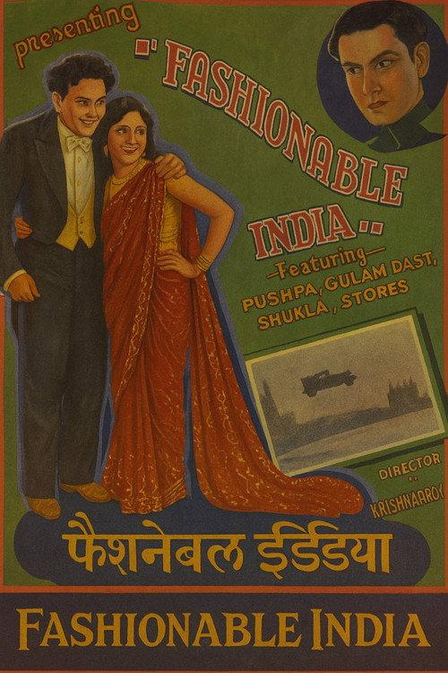 Fashionable India 1935 official movie poster