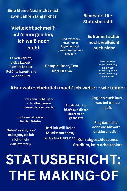 Statusbericht: The Making-of 2023 official movie poster