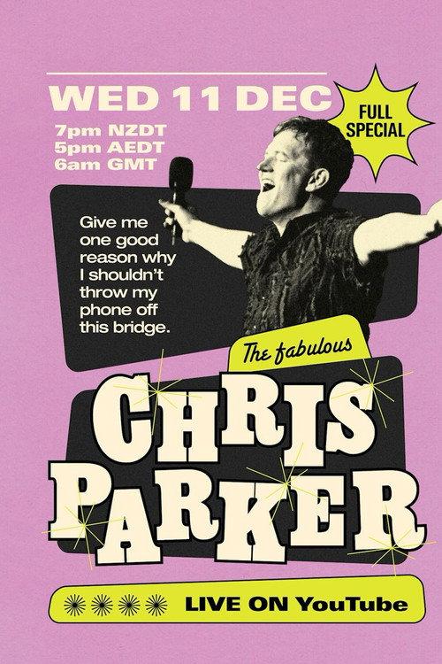 Chris Parker: Give Me One Good Reason Why I Shouldn't Throw My Phone Off This Bridge 2024 official movie poster