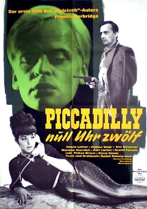 Piccadilly Zero Hour 12 1963 official movie poster
