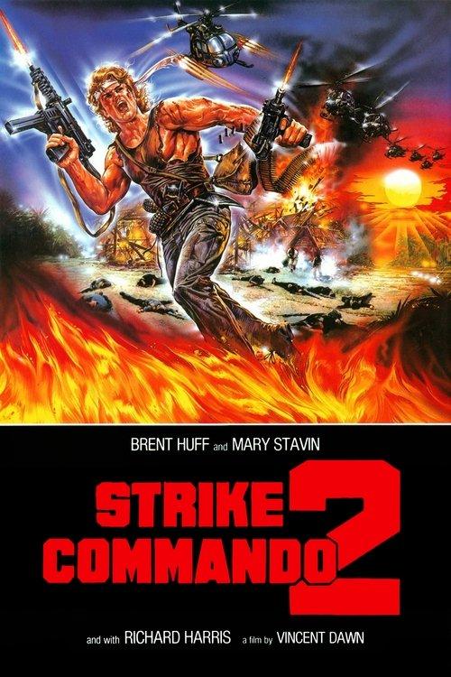 Strike Commando 2 1988 official movie poster