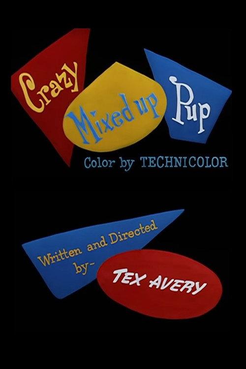 Crazy Mixed Up Pup 1955 official movie poster