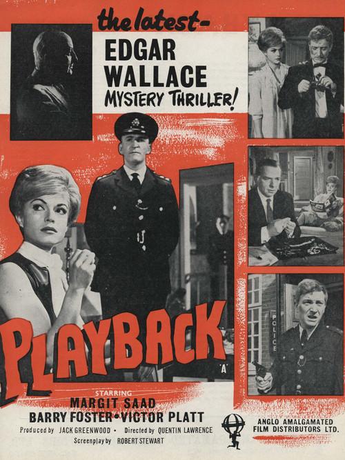 Playback 1962 official movie poster