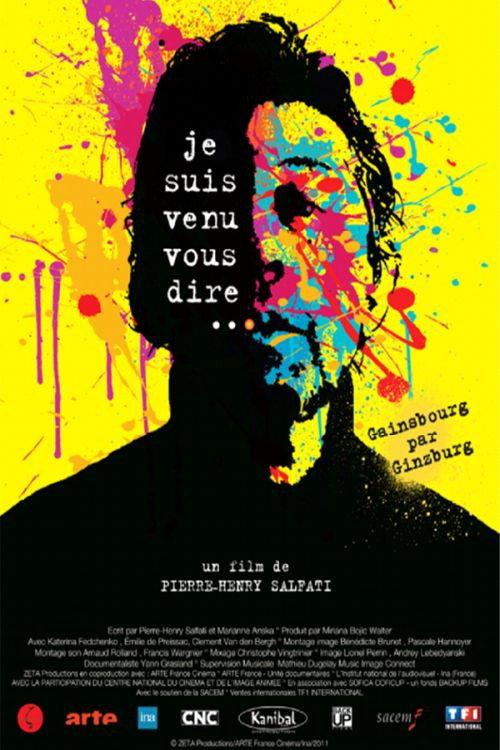 Gainsbourg by Gainsbourg: An Intimate Self Portrait 2012 official movie poster