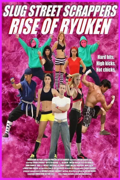Slug Street Scrappers: Rise of Ryuken 2012 official movie poster