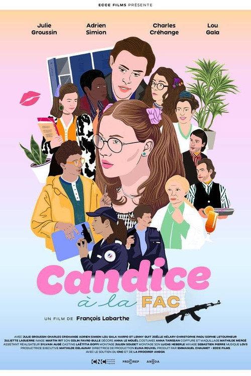 Candice à la fac 2020 official movie poster
