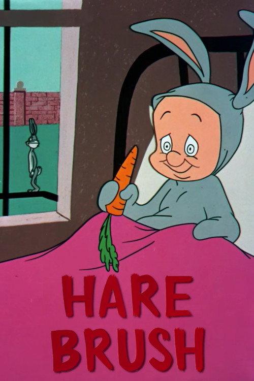 Hare Brush 1955 official movie poster