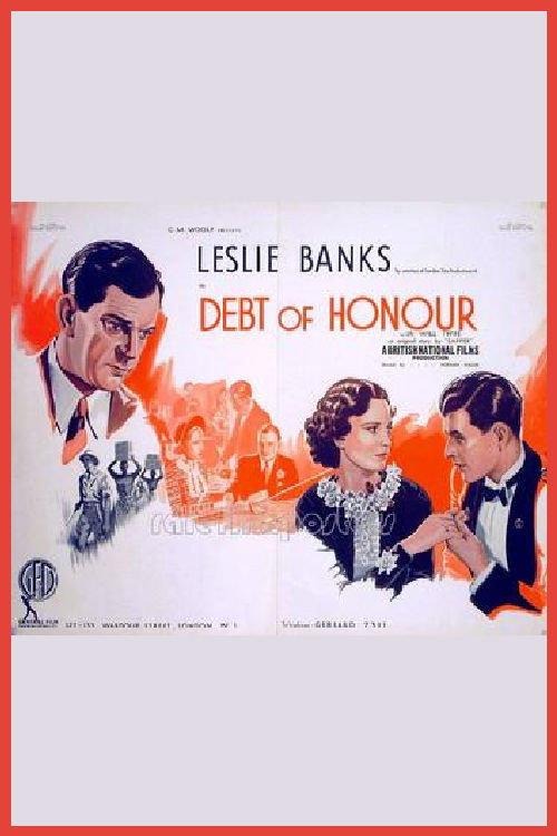 Debt of Honour 1936 official movie poster