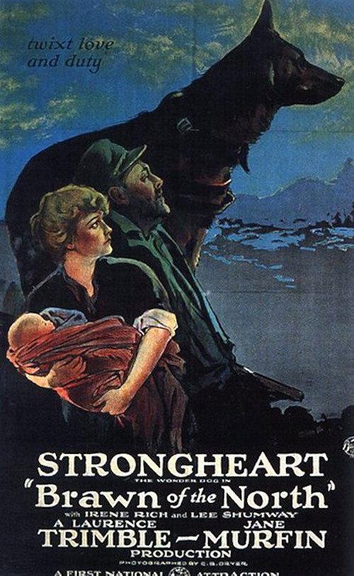 Brawn of the North 1922 official movie poster
