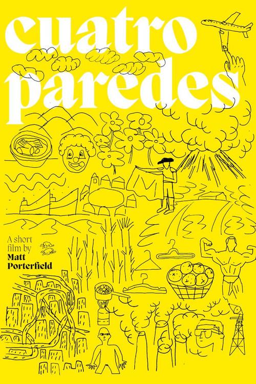 Cuatro paredes 2021 official movie poster