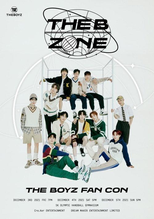 THE BOYZ FAN CON: THE B-ZONE 2021 official movie poster