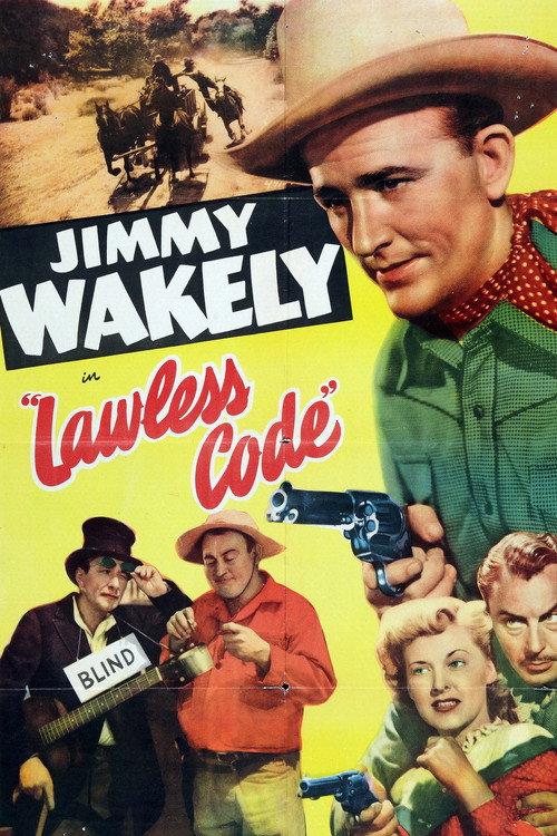 Lawless Code 1949 official movie poster