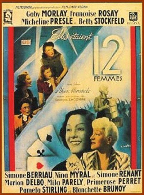They Were Twelve Women 1940 official movie poster