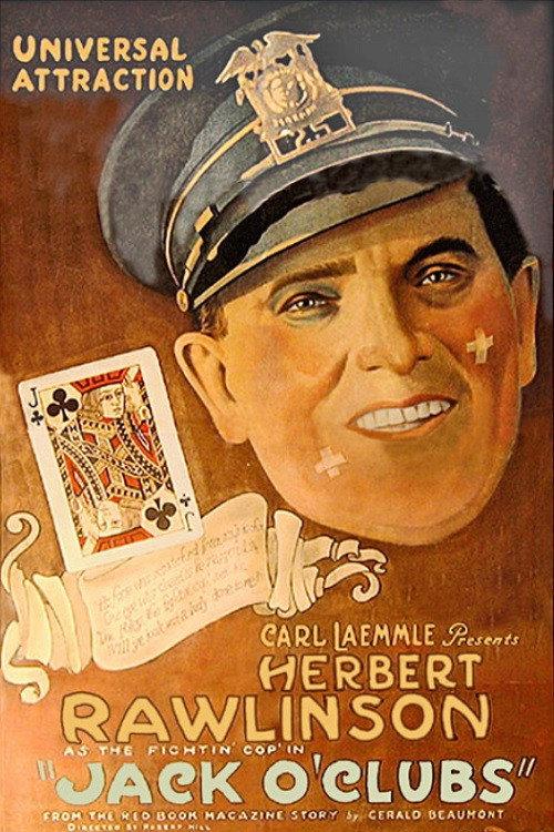 Jack O'Clubs 1924 official movie poster