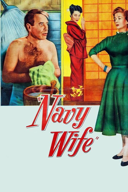 Navy Wife 1956 official movie poster