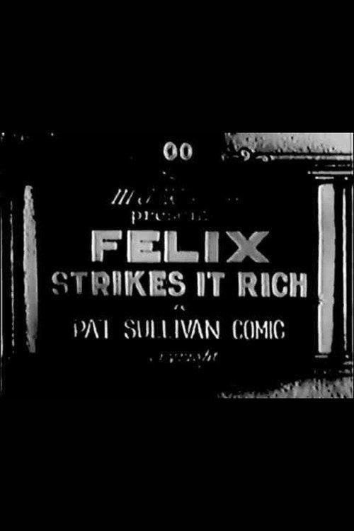 Felix Strikes It Rich 1923 official movie poster