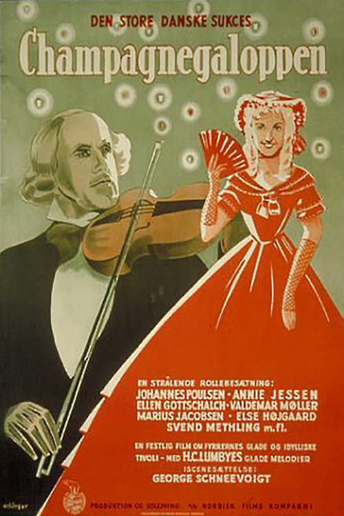 Champagnegaloppen 1938 official movie poster