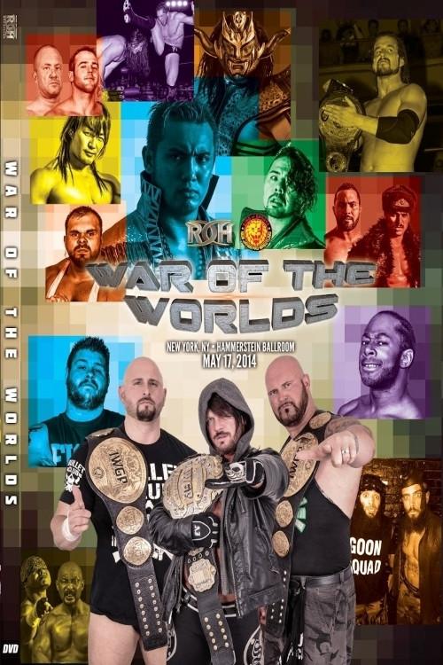 ROH & NJPW: War of the Worlds 2014 official movie poster