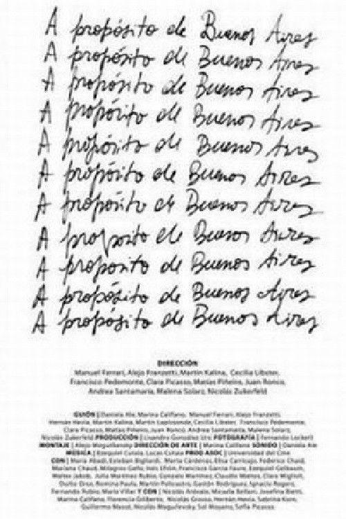 About Buenos Aires 2006 official movie poster