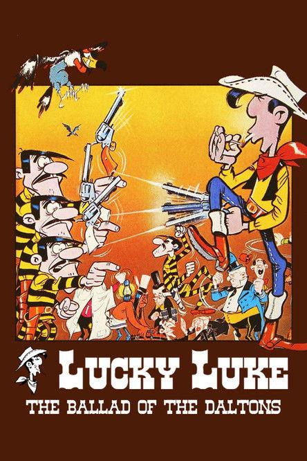 Lucky Luke: The Ballad of the Daltons 1978 official movie poster