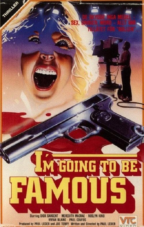 I'm Going to Be Famous 1983 official movie poster