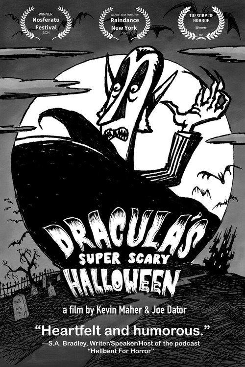 Dracula's Super Scary Halloween 2023 official movie poster