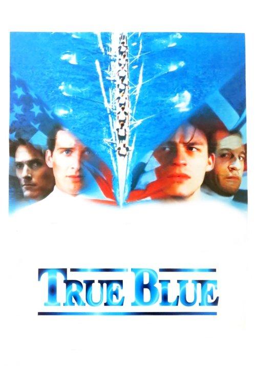 True Blue 1996 official movie poster