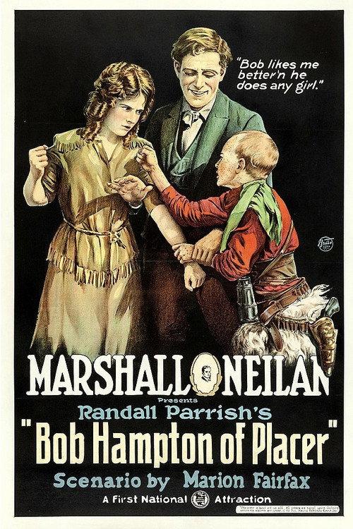 Bob Hampton of Placer 1921 official movie poster
