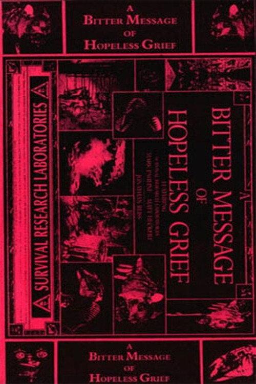 A Bitter Message of Hopeless Grief 1988 official movie poster