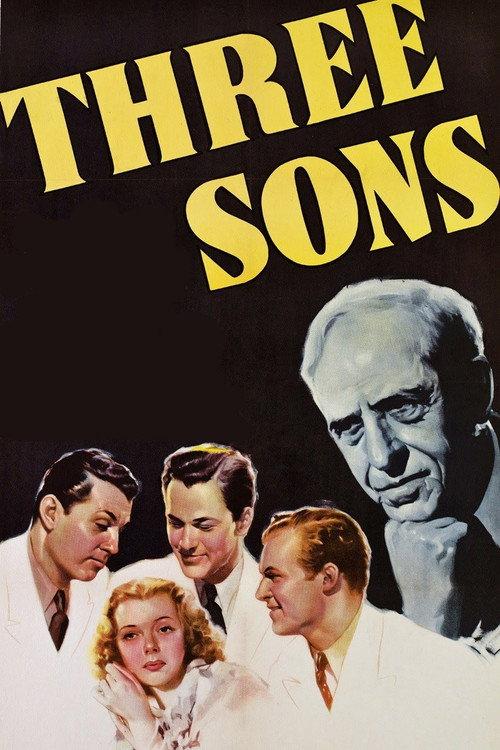 Three Sons 1939 official movie poster