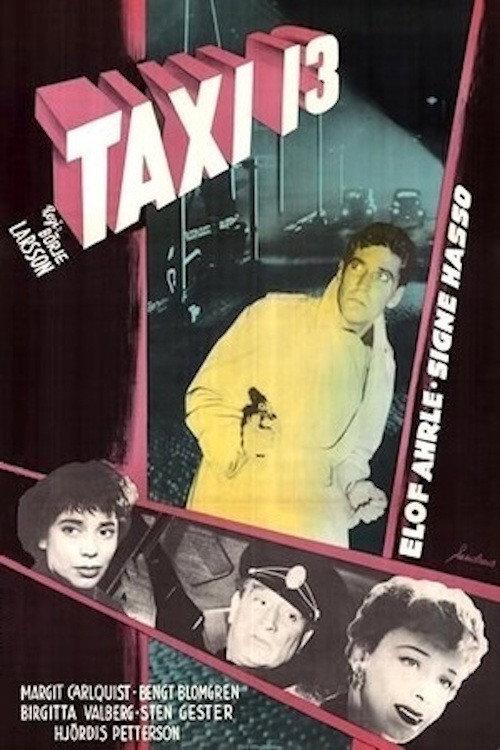 Taxi 13 1954 official movie poster